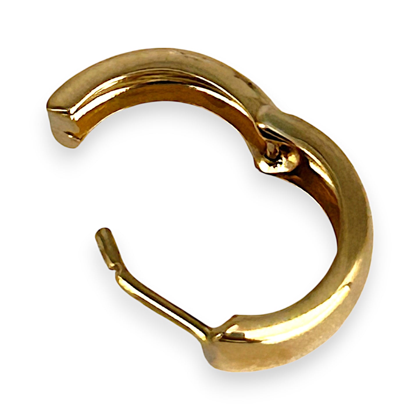 GOLD DEAL | 9K Gold Essential Huggie Hoop Earrings. 11.8mm