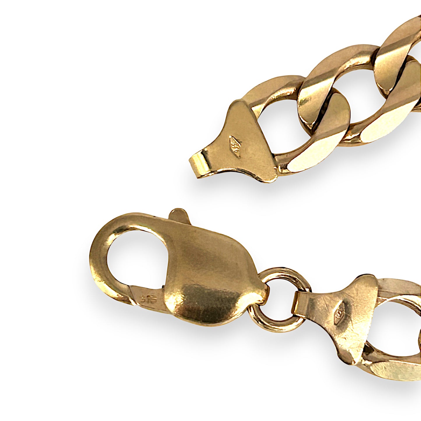GOLD DEAL | 9K Gold ID Curb Bracelet Length 23cm Valuation $7,300