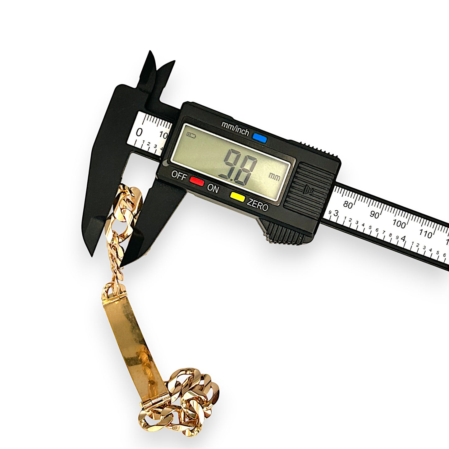 GOLD DEAL | 9K Gold ID Curb Bracelet Length 23cm Valuation $7,300