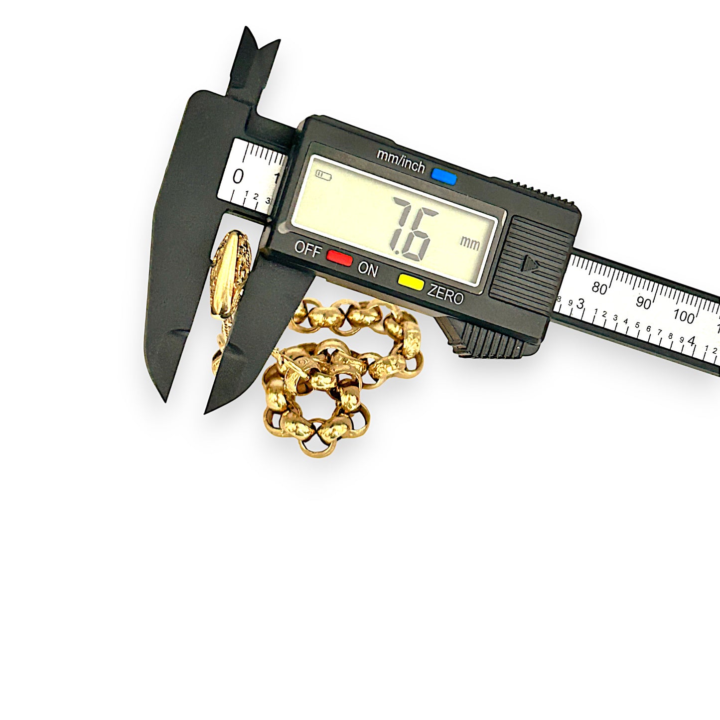 GOLD DEAL | FLASH SALE 9ct (9K) Gold Vintage Estate Day & Night Belcher Bracelet 21cm Valuation $5,900