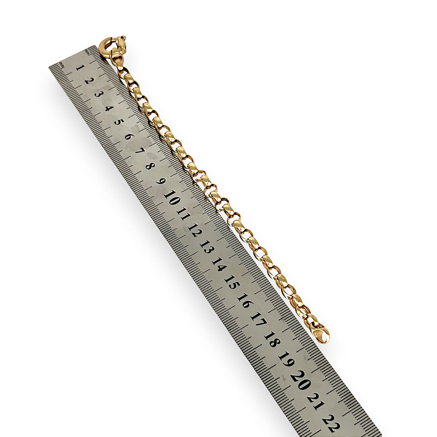 GOLD DEAL | 9K Gold Timeless Classic Belcher Bracelet Length 19cm Valuation $2,600