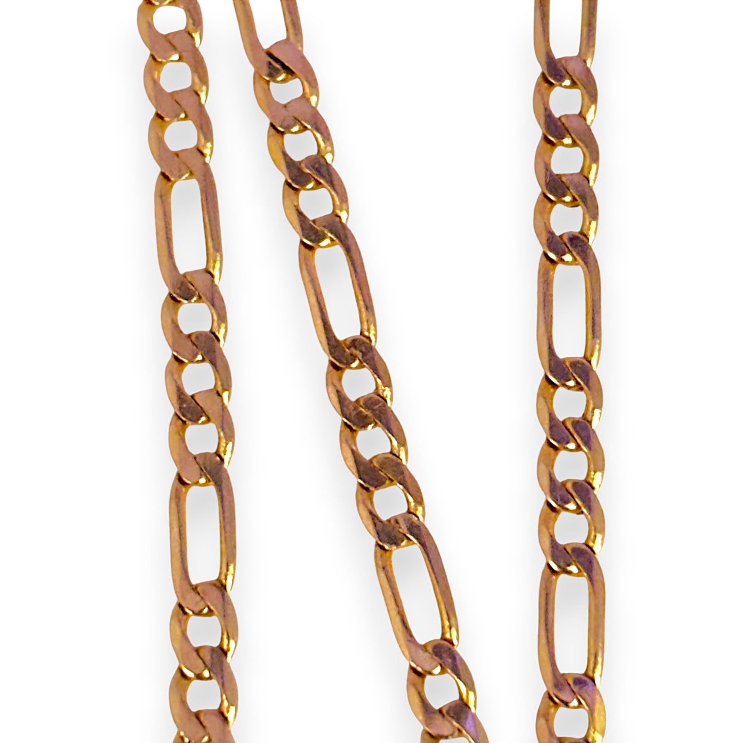 GOLD DEAL | 9ct Gold Unoaerre Figaro Bracelet Length 25cm