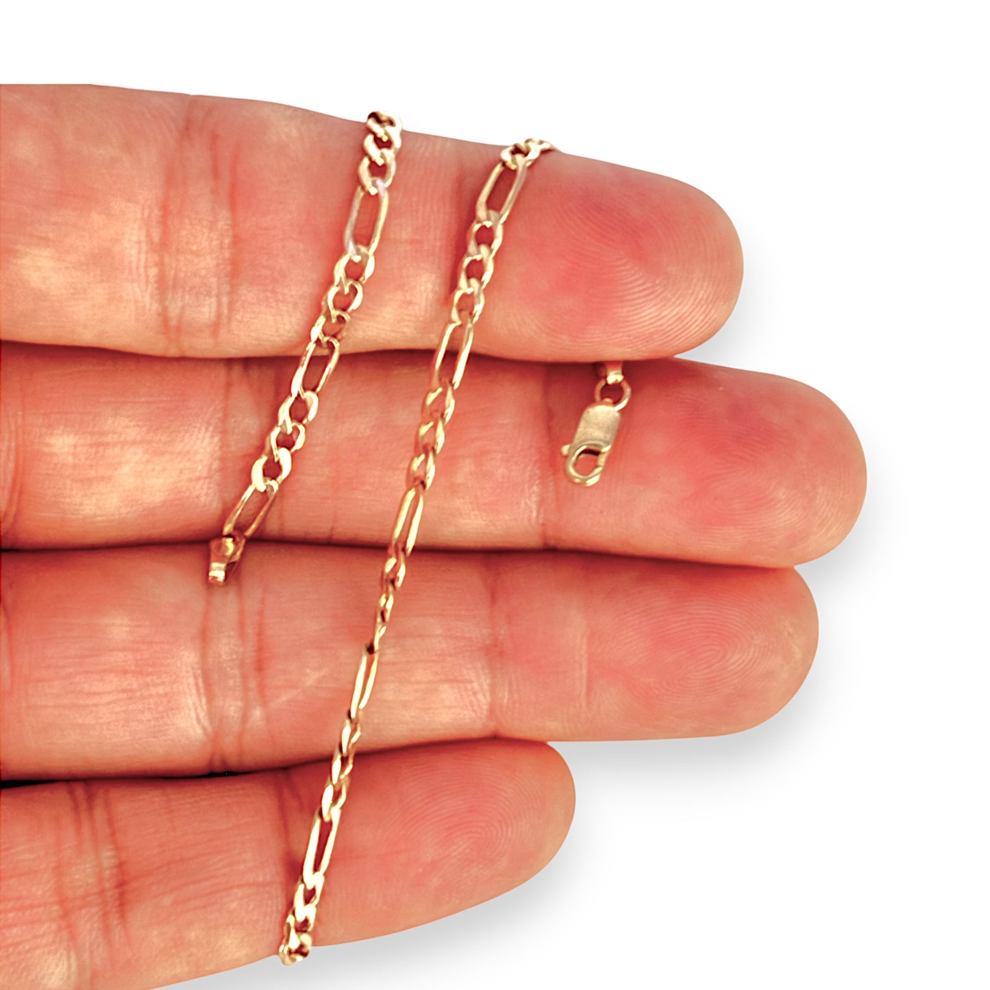 GOLD DEAL | 9ct Gold Unoaerre Figaro Bracelet Length 25cm