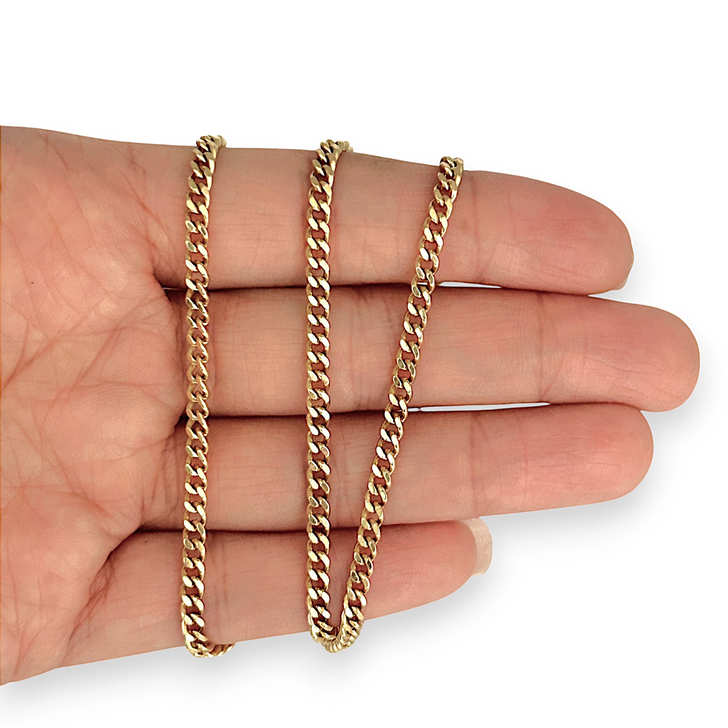 GOLD DEAL | 18ct (18K) Gold 49cm Sleek & Radiant Chain Refurbished