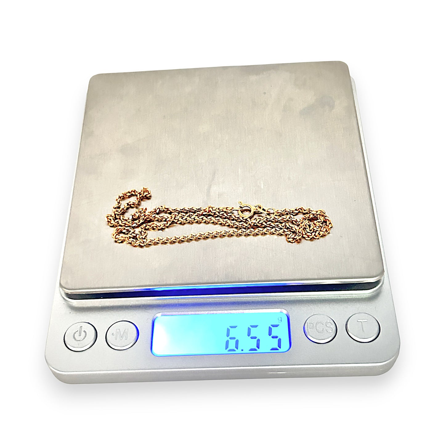 GOLD DEAL | FLASH SALE 18ct (18K) Gold 40cm Striking Chopin Chain