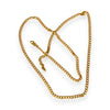 GOLD DEAL | 9ct (9K) Gold NZ Refurbished 60cm Angled-Cut Curb Chain