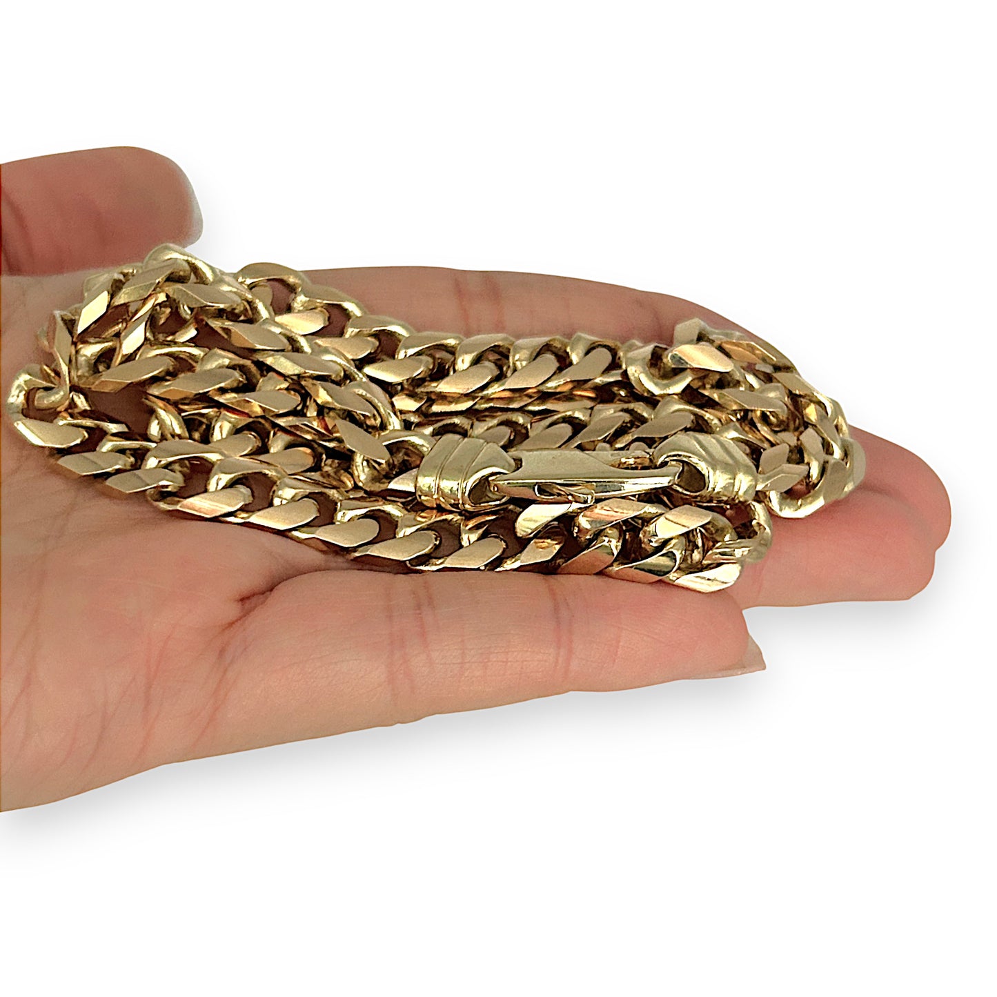 GOLD DEAL | FLASH SALE 9ct (9K) Gold 60cm Colossal Curb Link Chain Refurbished