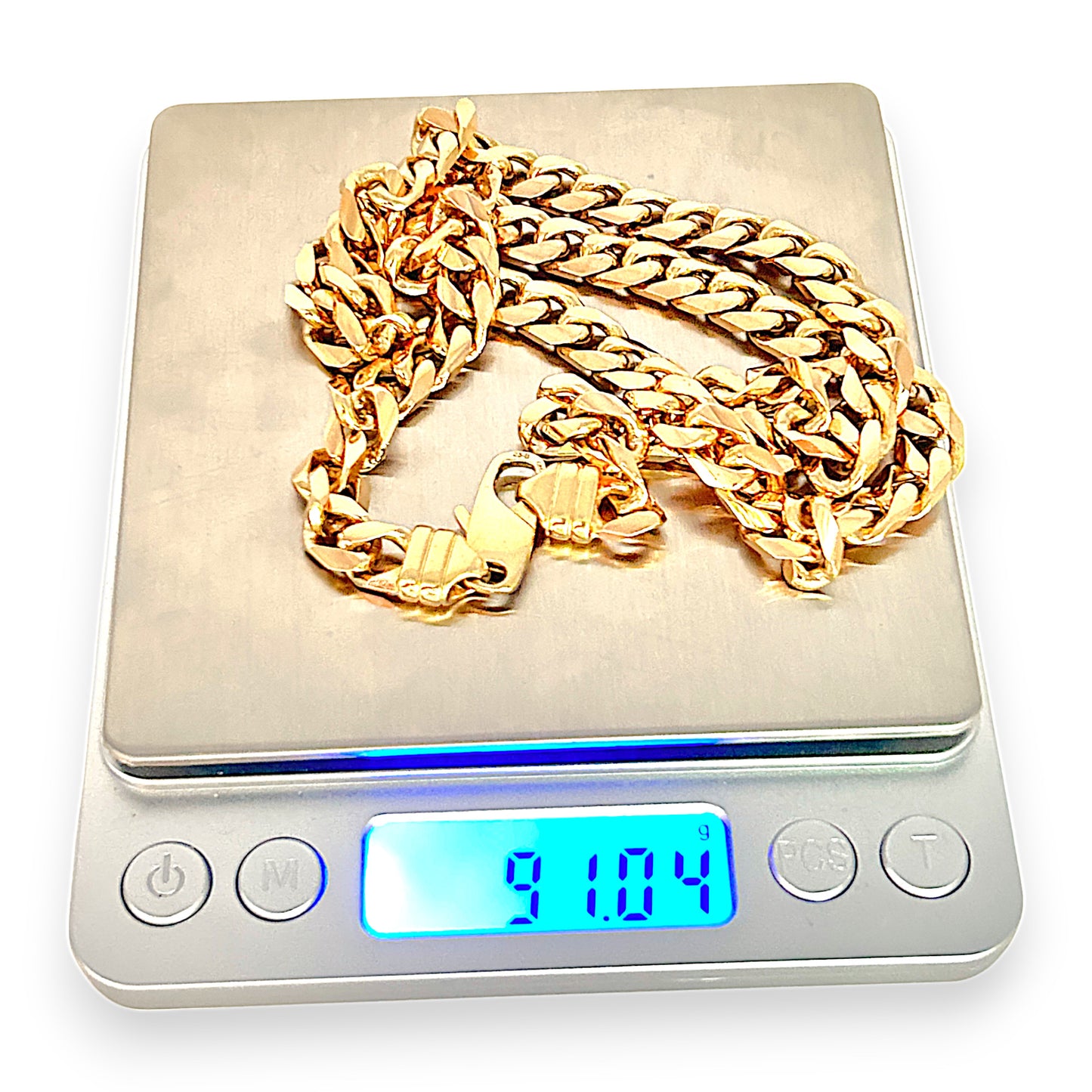 GOLD DEAL | FLASH SALE 9ct (9K) Gold 60cm Colossal Curb Link Chain Refurbished