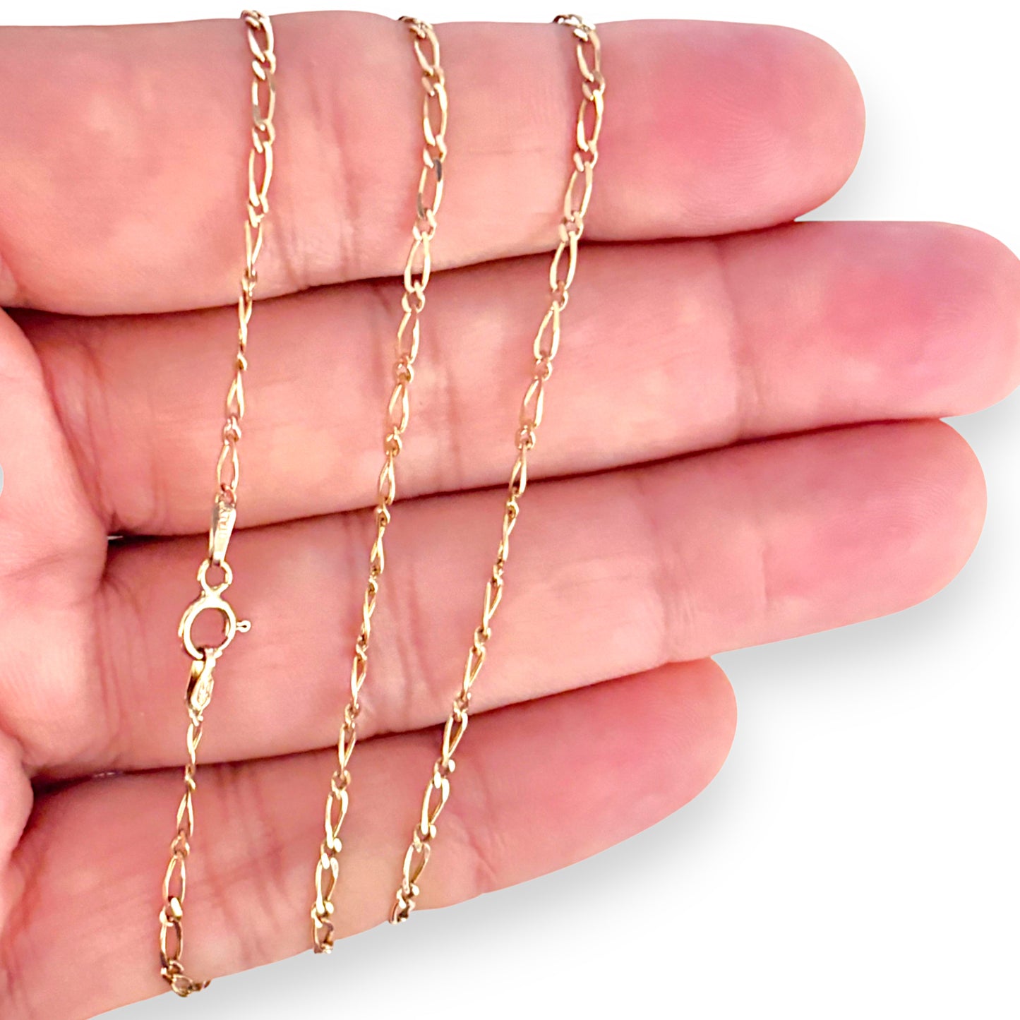 GOLD DEAL | 9ct Gold Figaro Chain Length 50cm