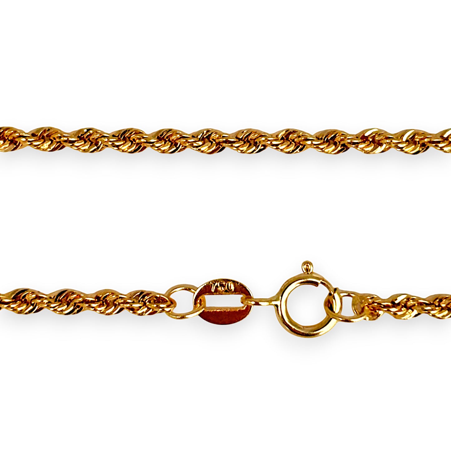 GOLD DEAL | 18K Gold As New 42cm Auric Rope Chain