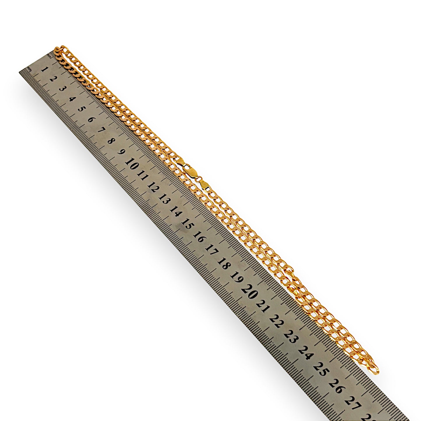 GOLD DEAL | 9ct (9K) Gold 54cm Curb Edge Chain