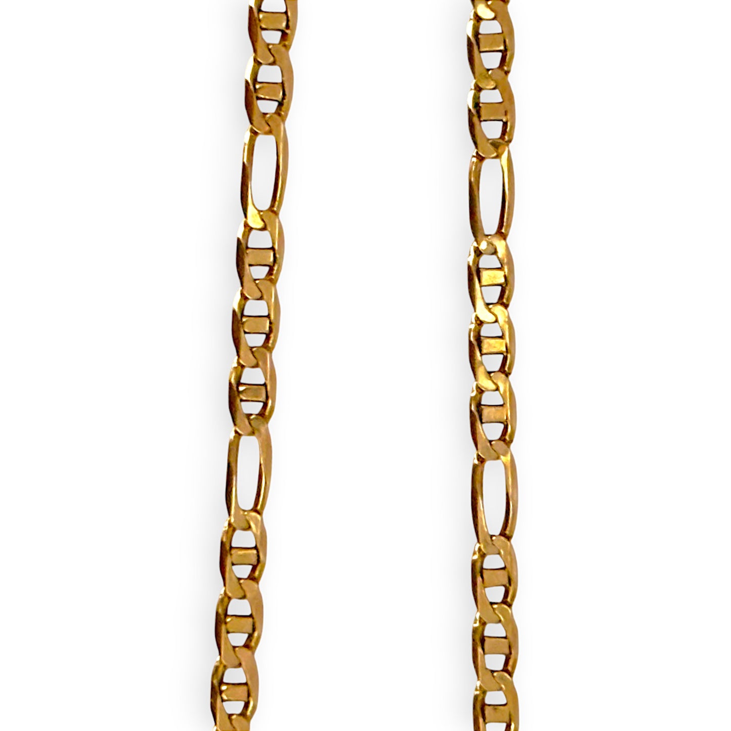 GOLD DEAL | 9ct Gold Flat Anchor Link Chain Length 54cm
