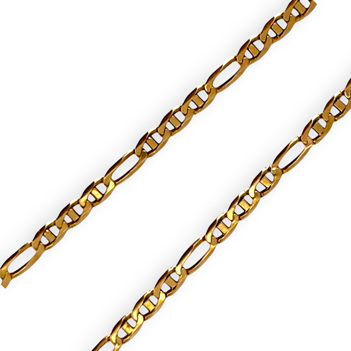 GOLD DEAL | 9ct Gold Flat Anchor Link Chain Length 54cm