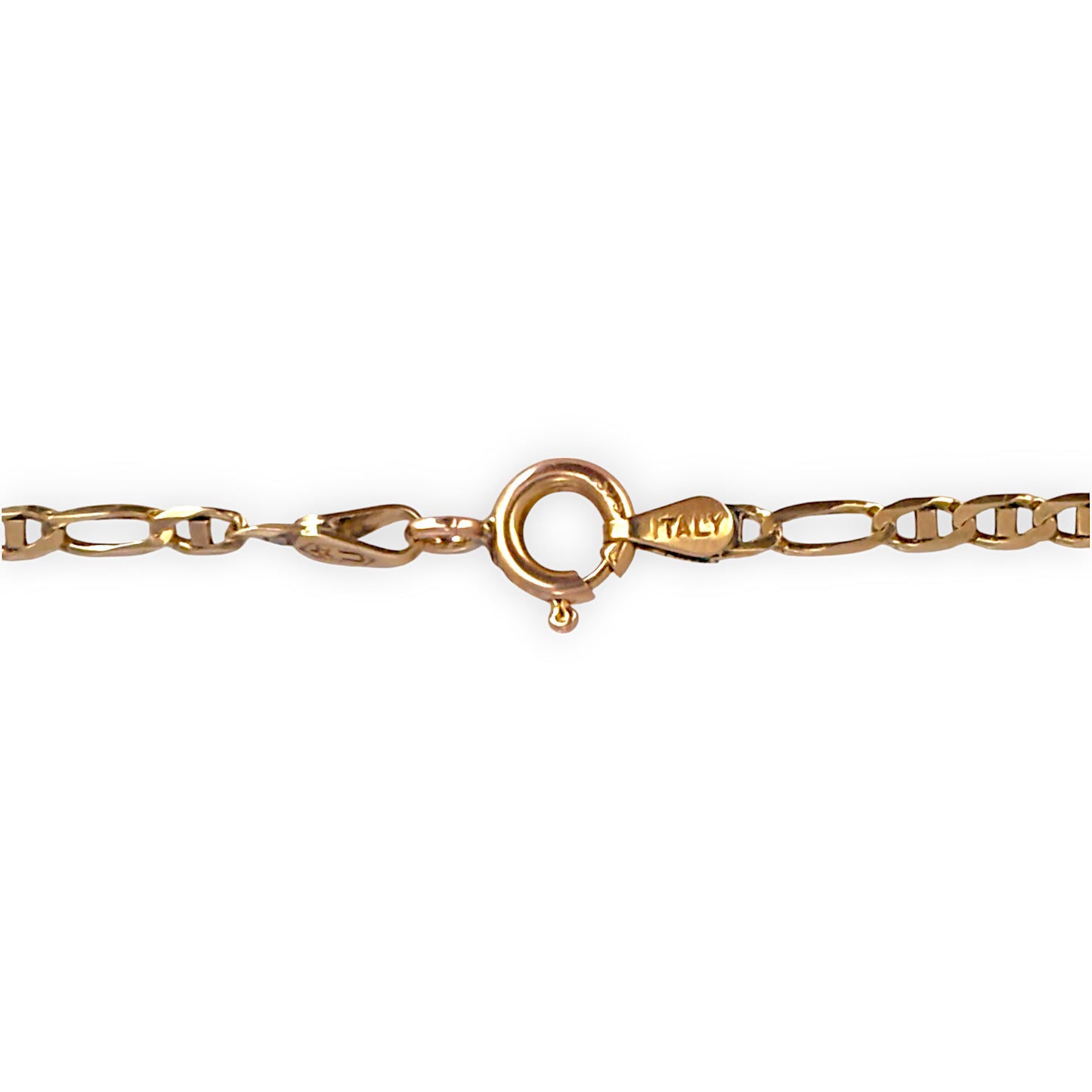 GOLD DEAL | 9ct Gold Flat Anchor Link Chain Length 54cm