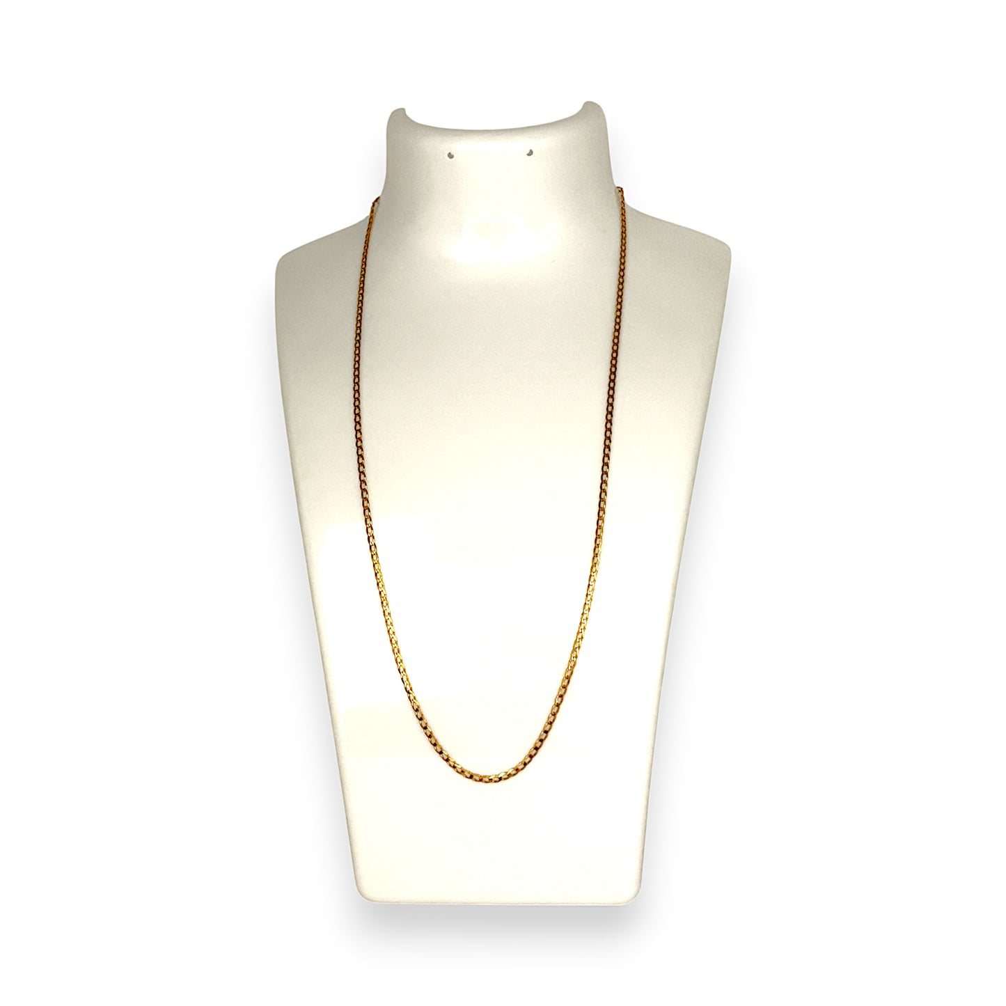 GOLD DEAL | 9K Gold As New 44cm Velvet Curb Chain