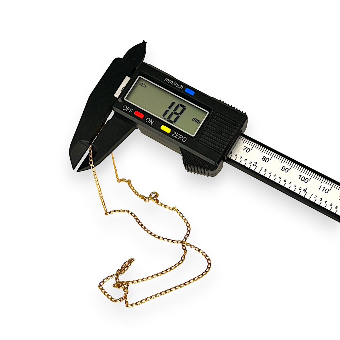 GOLD DEAL | 9K Gold As New 44cm Velvet Curb Chain
