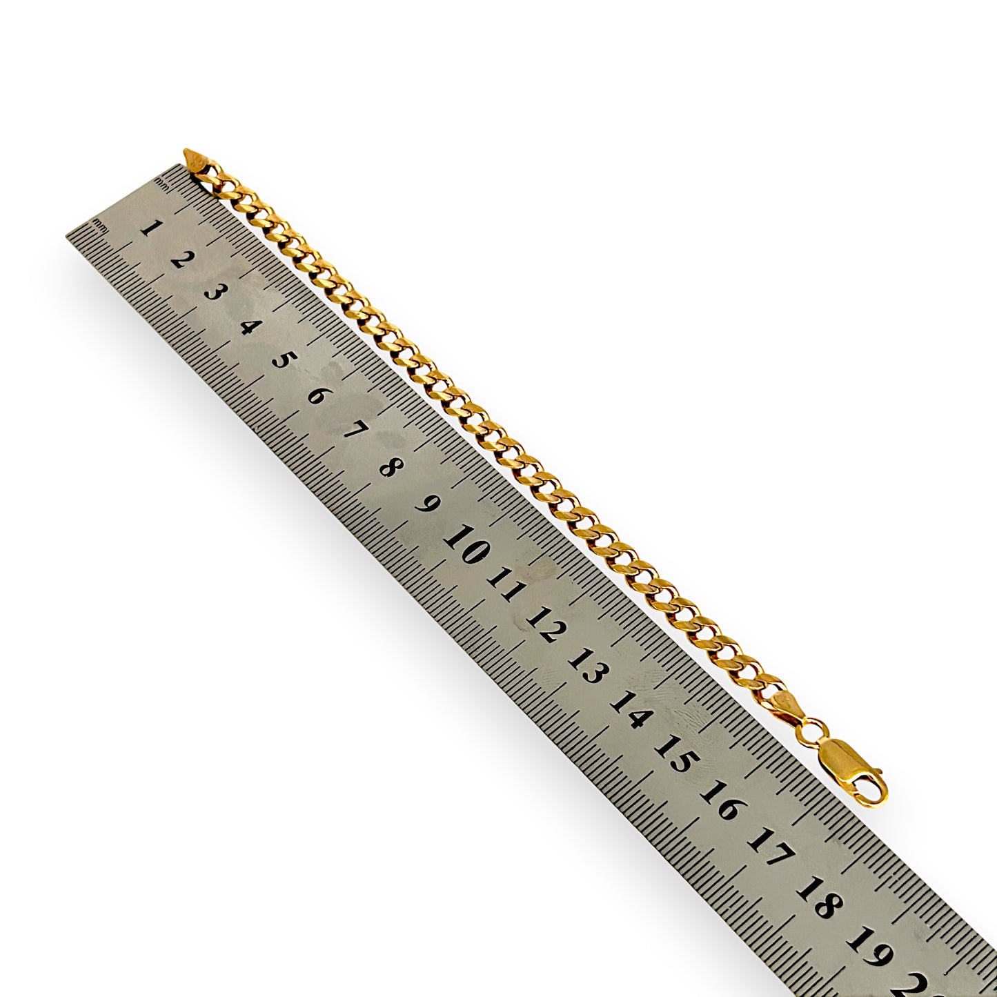 GOLD DEAL | FLASH SALE 9ct (9K) Gold Solid Curb Bracelet Length 17.5cm
