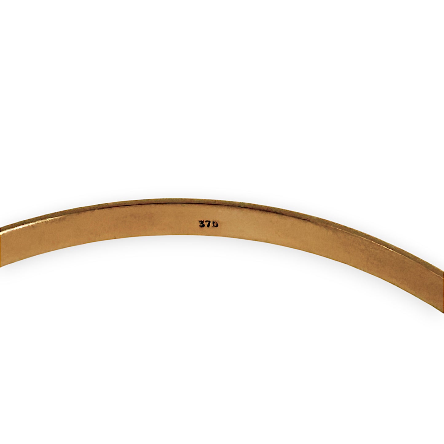 GOLD DEAL | 9ct (9K) Gold Timeless Plain Bangle Valuation $2,090