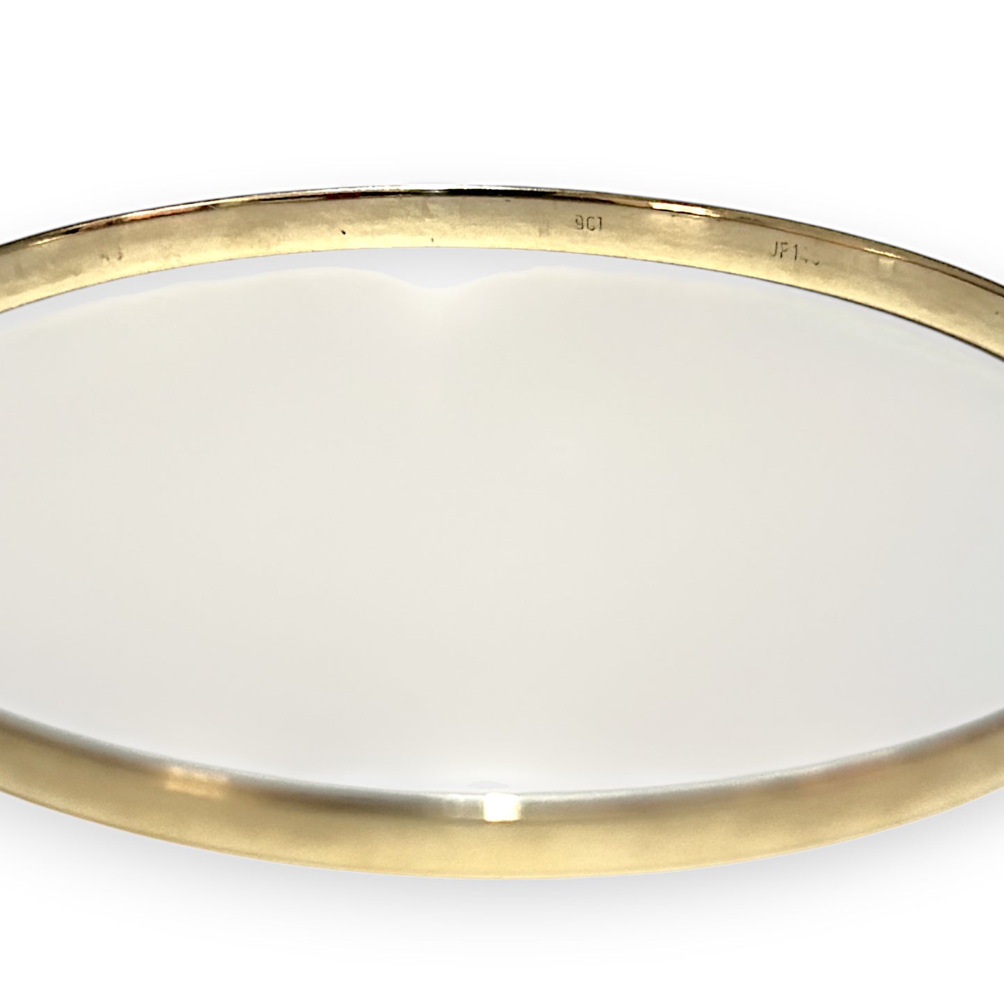 GOLD DEAL | 9ct Gold Lightweight Slim Bangle Inner Diameter 71.4mm