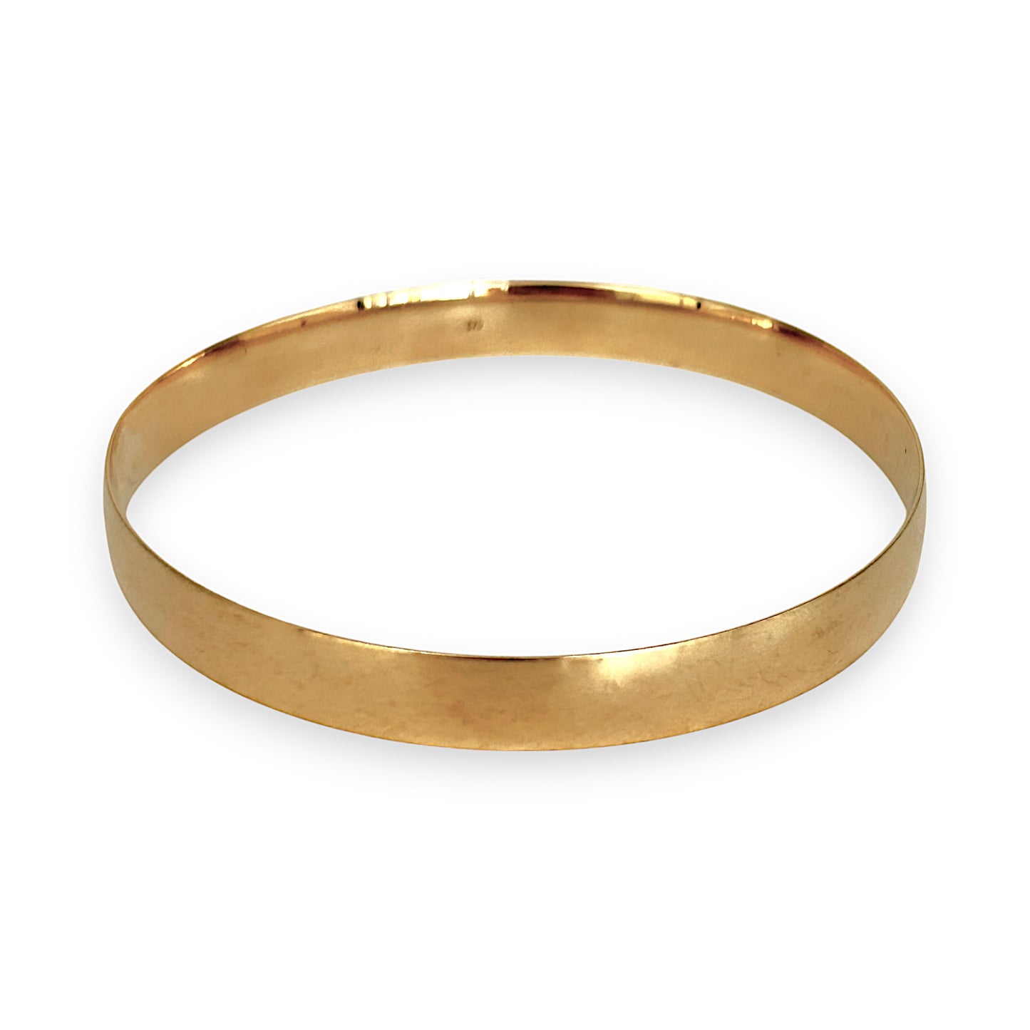SALE | 9K Gold Timeless Torque Plain Solid Dense Bangle. R # 788