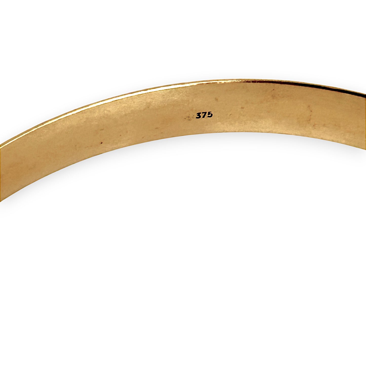 SALE | 9K Gold Timeless Torque Plain Solid Dense Bangle. R # 788