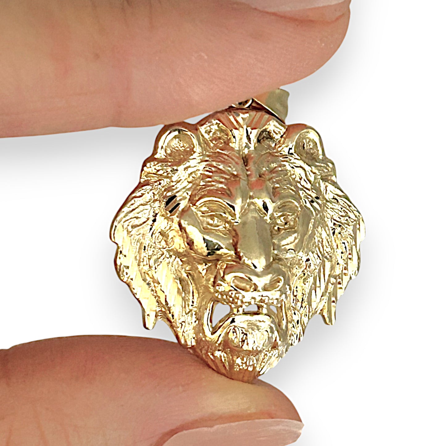 GOLD DEAL | 10K Gold As New Bold Aslan Pendant