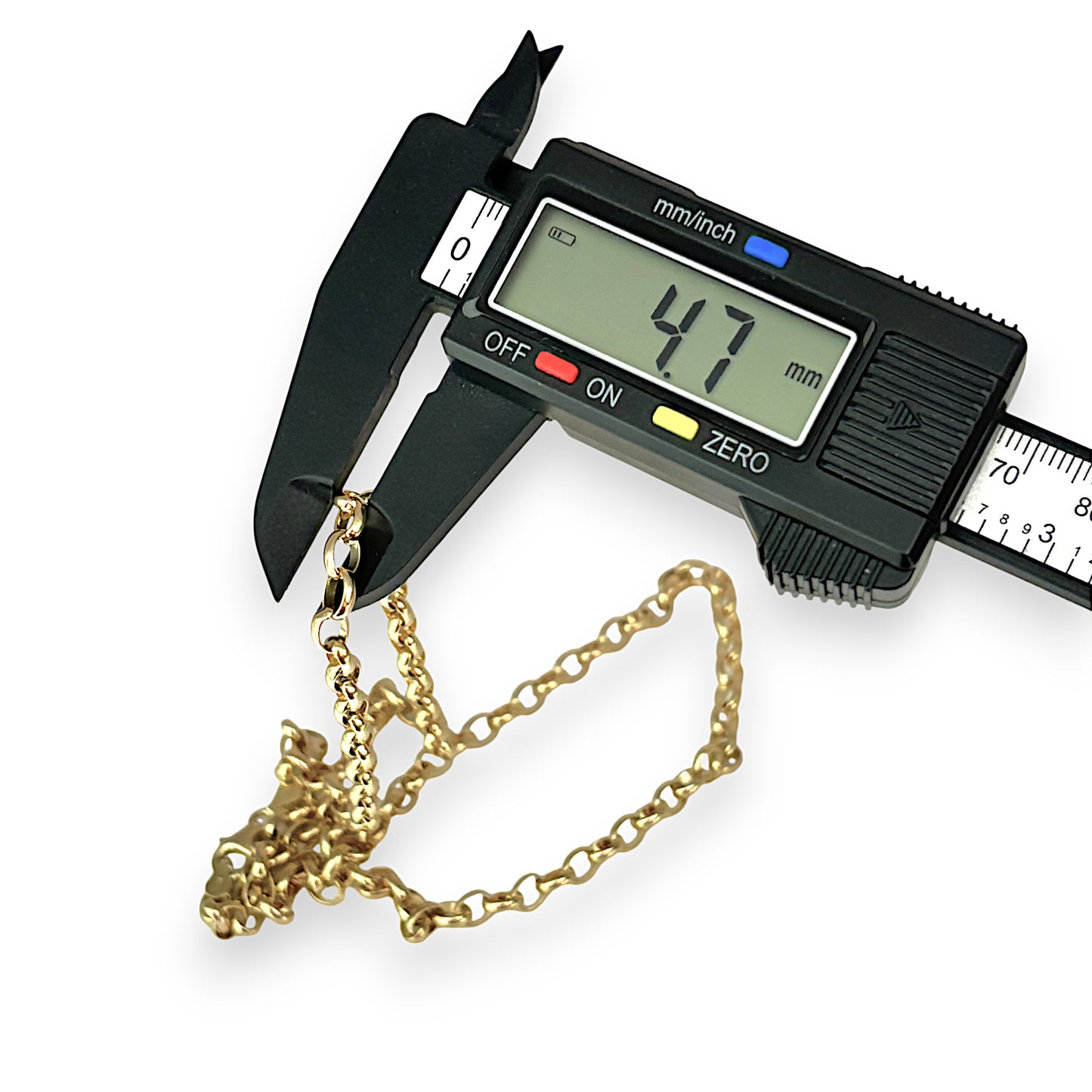 GOLD DEAL | NZ 10ct (10K) Gold MICHAEL HILL 60cm Timeless Belcher Chain Valuation $4,650