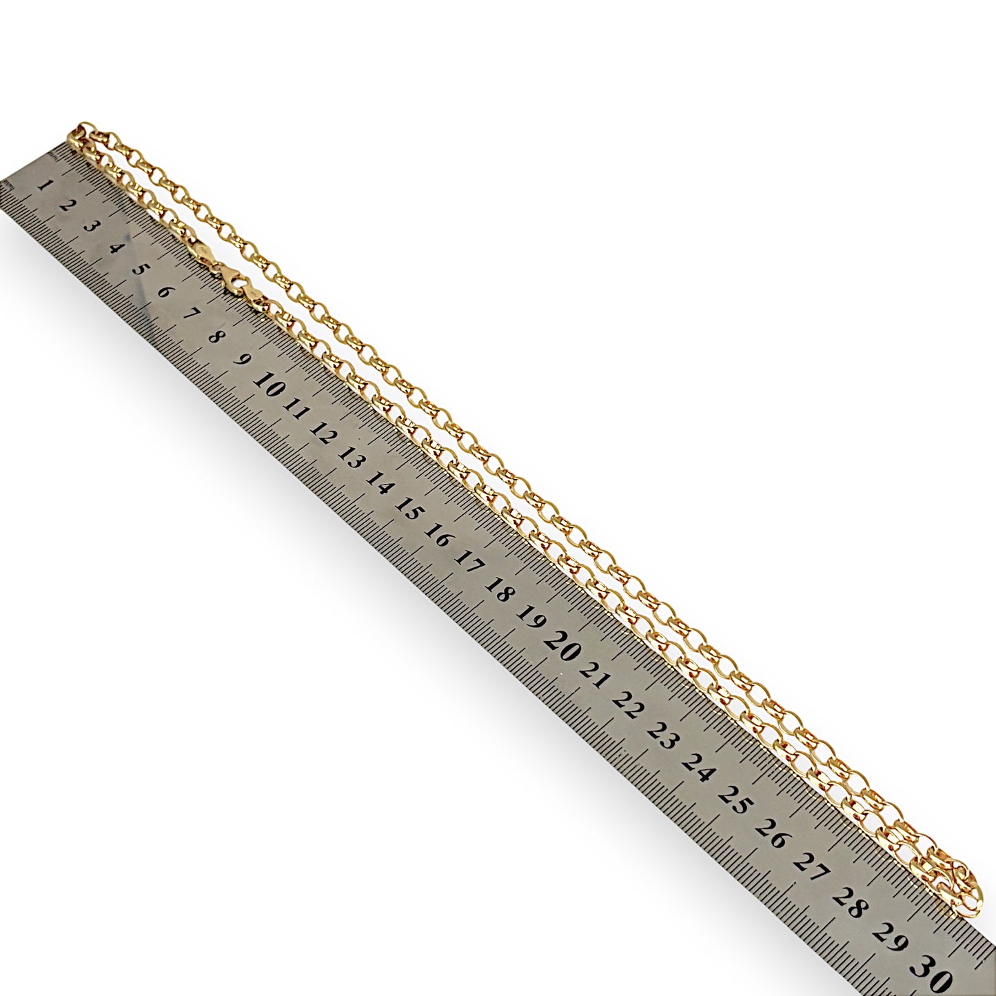 GOLD DEAL | NZ 10ct (10K) Gold MICHAEL HILL 60cm Timeless Belcher Chain Valuation $4,650