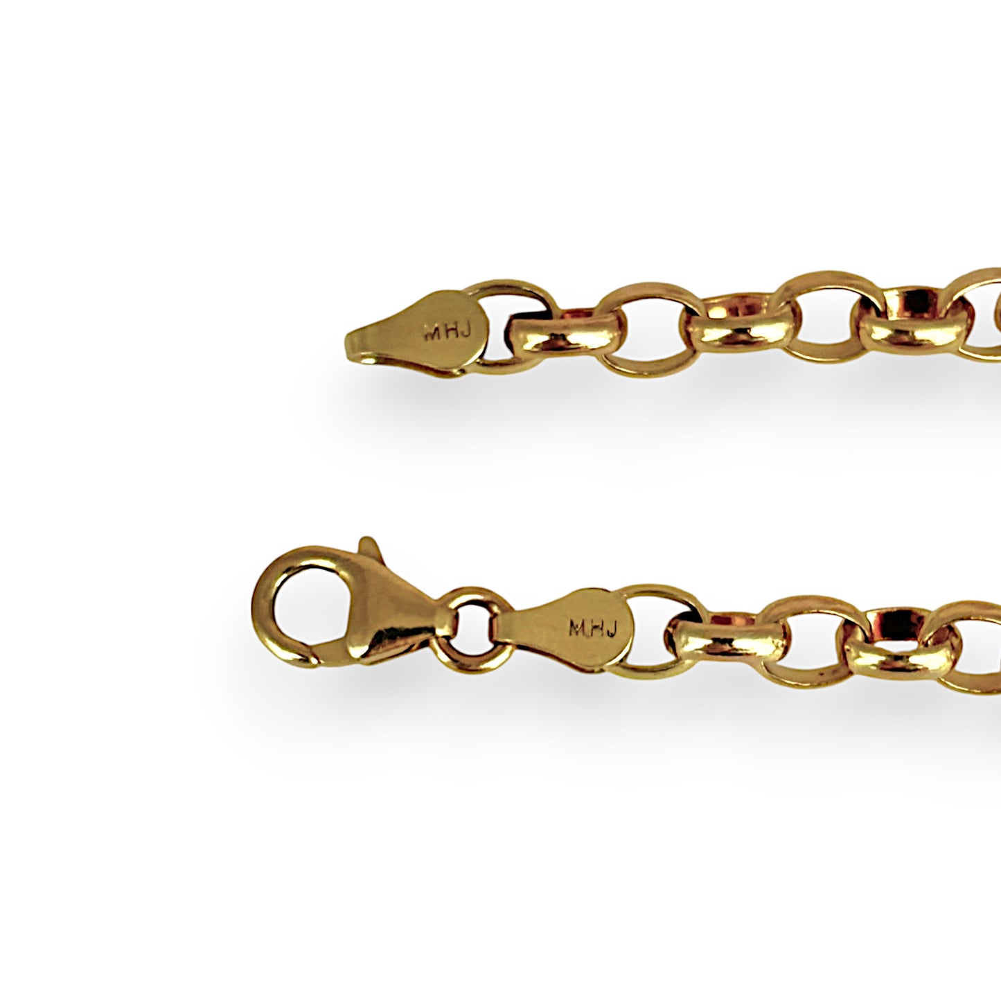 GOLD DEAL | NZ 10ct (10K) Gold MICHAEL HILL 60cm Timeless Belcher Chain Valuation $4,650