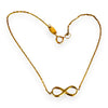 GOLD DEAL | 10K Gold MICHAEL HILL 19cm Infinity Bracelet