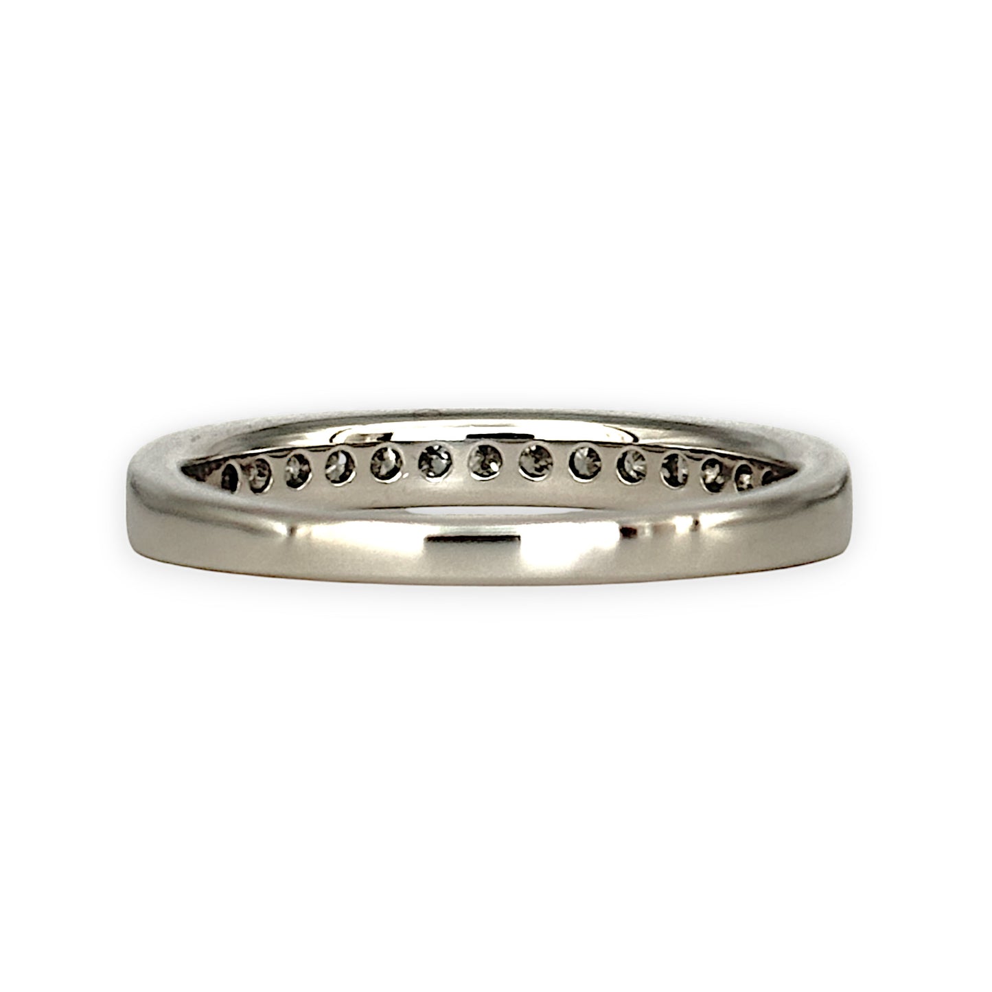 GOLD DEAL | 14ct (14K) White Gold Michael Hill Band with 1/2 Carat TW Diamonds