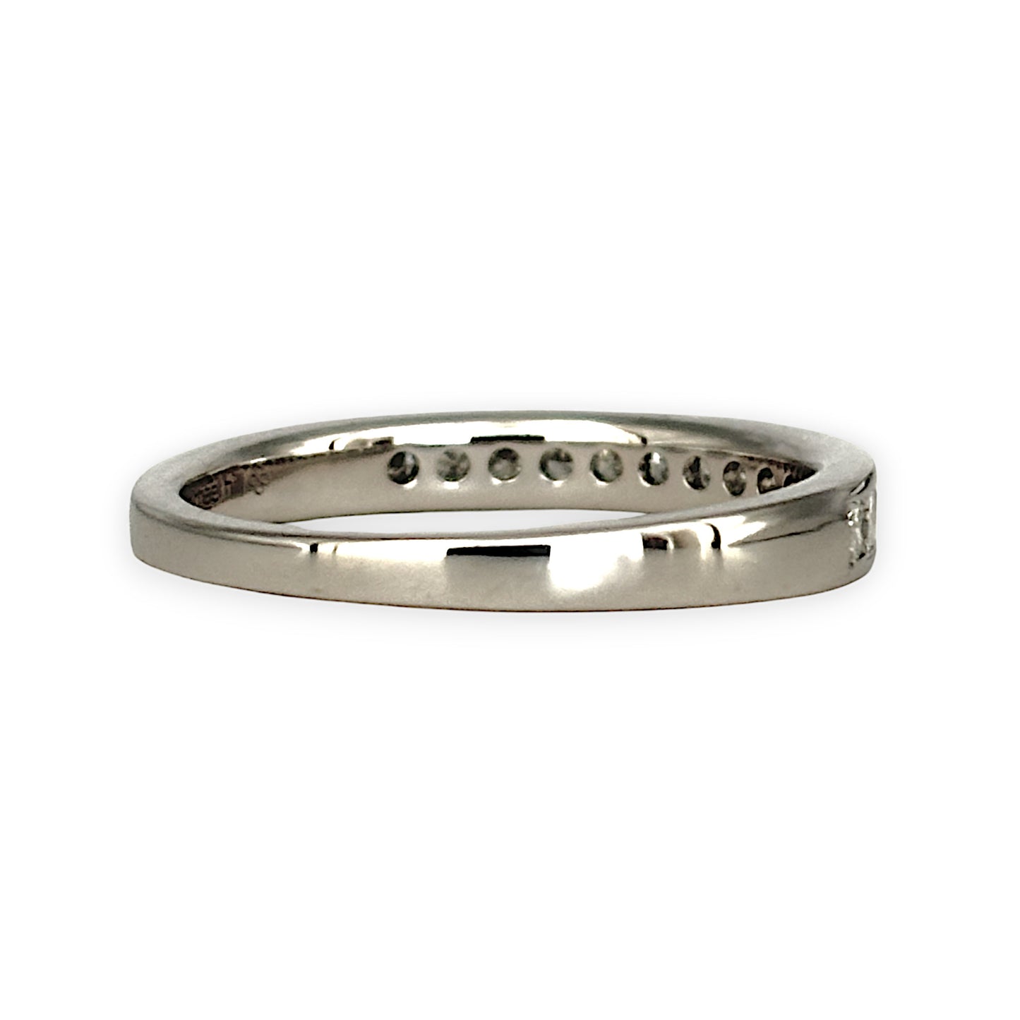 GOLD DEAL | 14ct (14K) White Gold Michael Hill Band with 1/2 Carat TW Diamonds