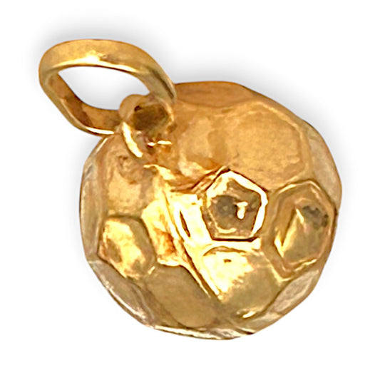 GOLD DEAL | 9ct (9K) Gold Football Ball Pendant