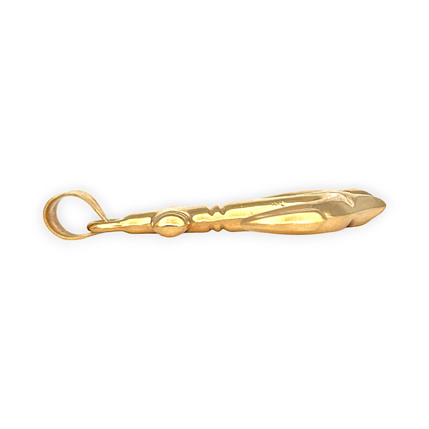 GOLD DEAL | 14K Gold Anchor Pendant