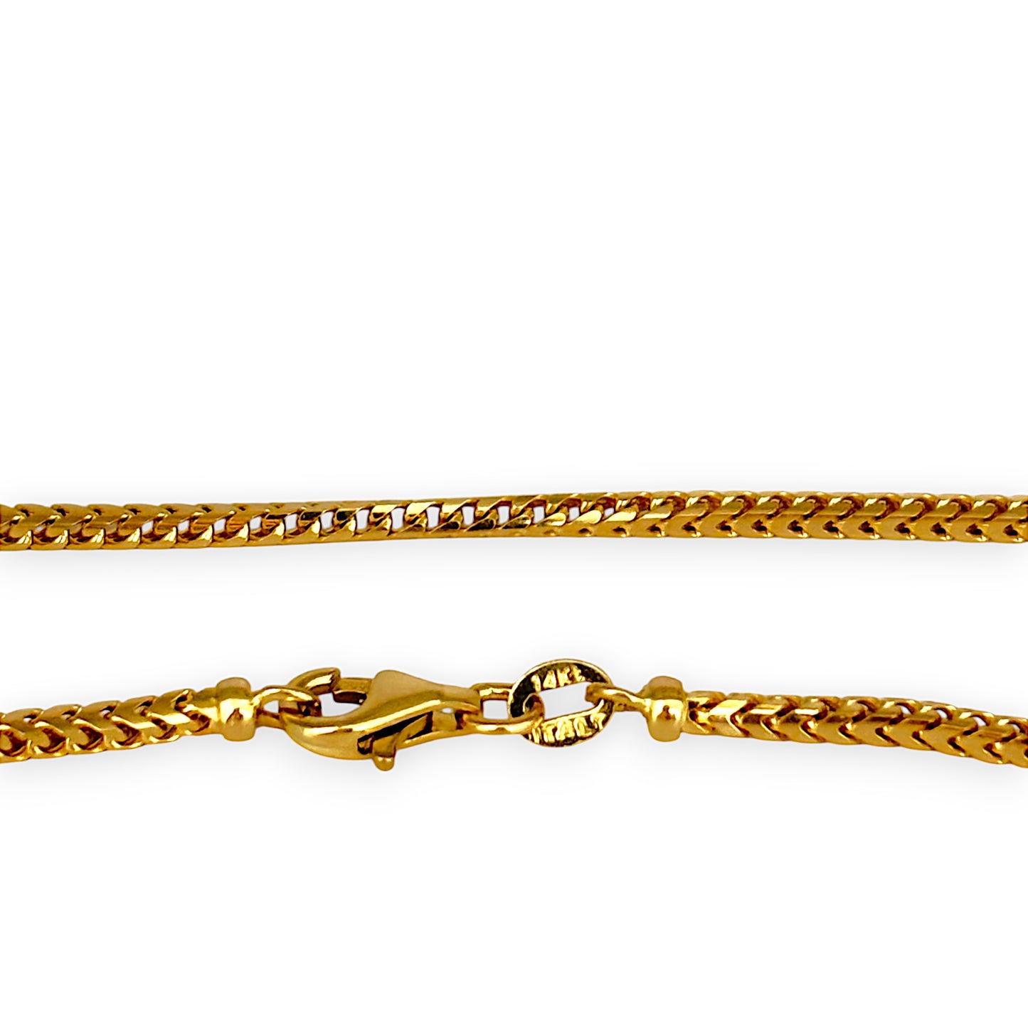 GOLD DEAL | 14ct (14K) Gold Bold Link Chopin Chain Length 45cm