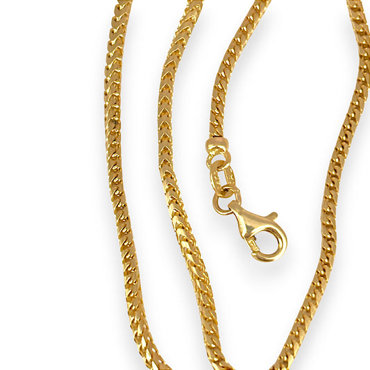 XMAS DEAL | 14kt Gold Bold Link Chopin Chain Length 45cm