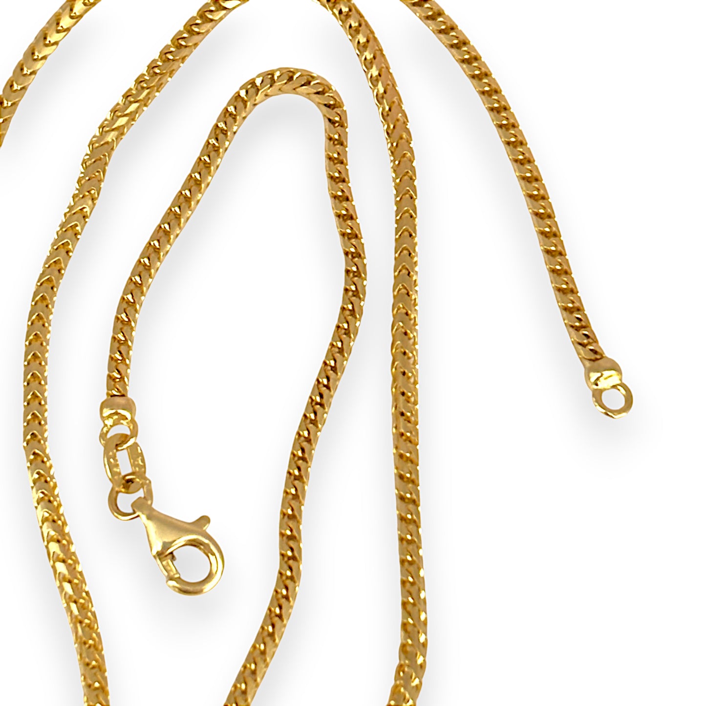 GOLD DEAL | 14ct (14K) Gold Bold Link Chopin Chain Length 45cm