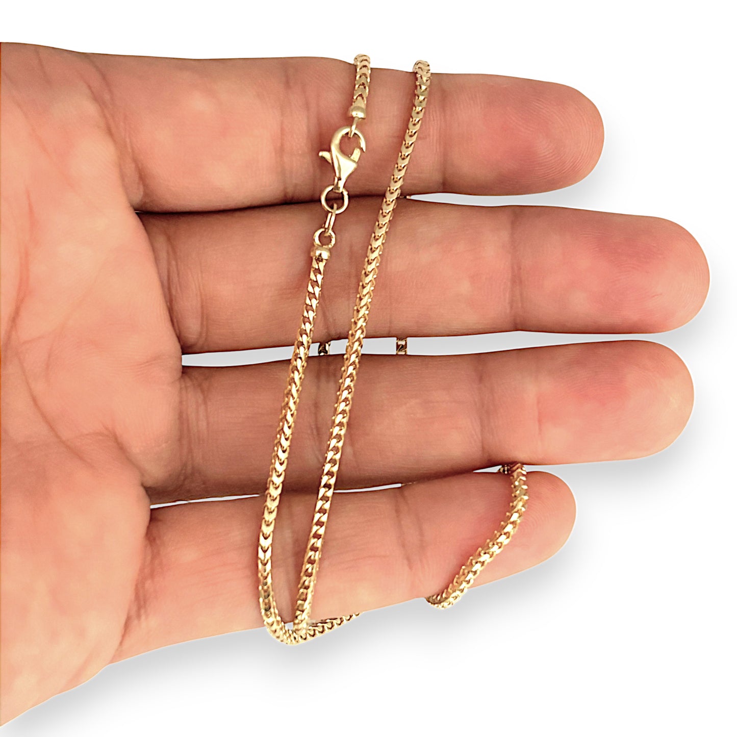 GOLD DEAL | 14ct (14K) Gold Bold Link Chopin Chain Length 45cm