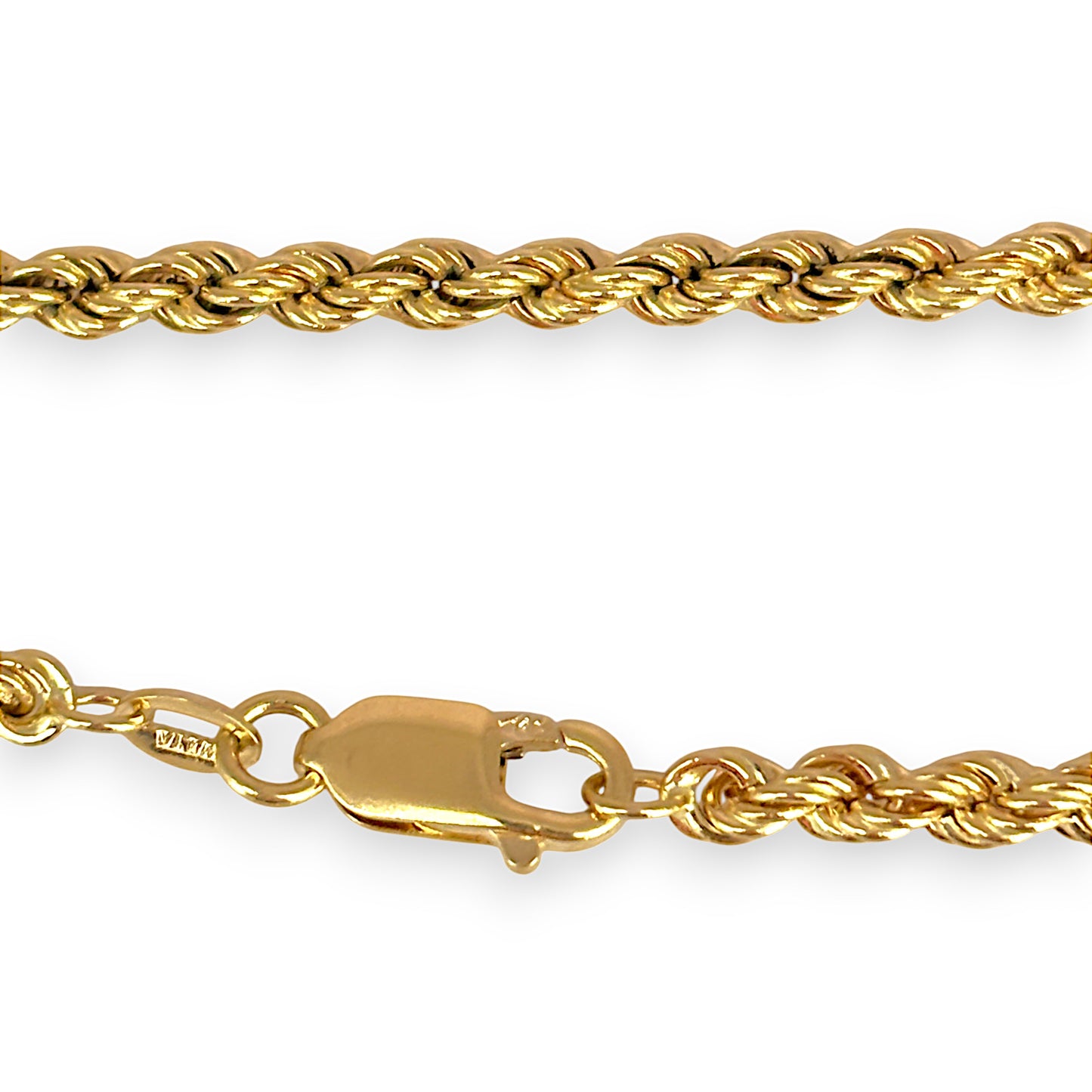 GOLD DEAL | 14ct (14K) Gold Twisted Rope Heavy Weight Chain Length 60cm