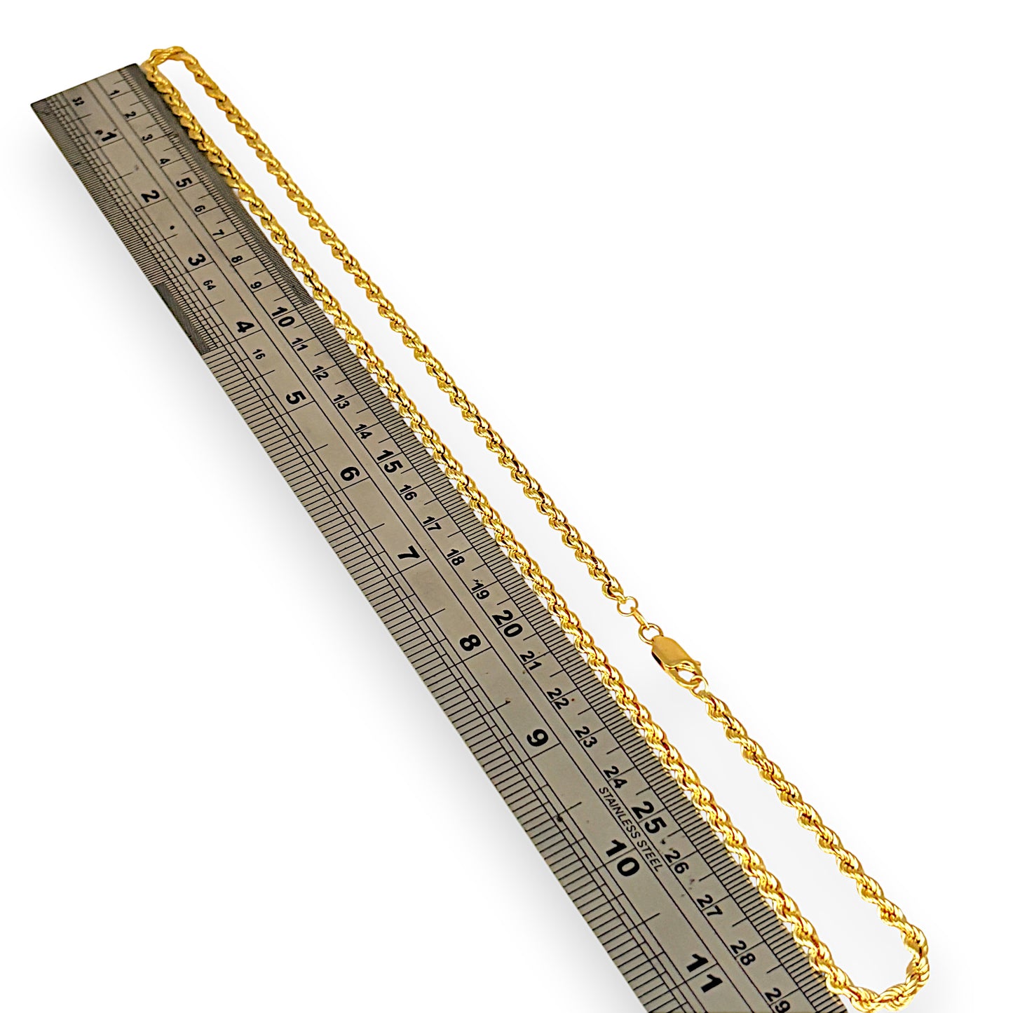 GOLD DEAL | 14ct (14K) Gold Twisted Rope Heavy Weight Chain Length 60cm