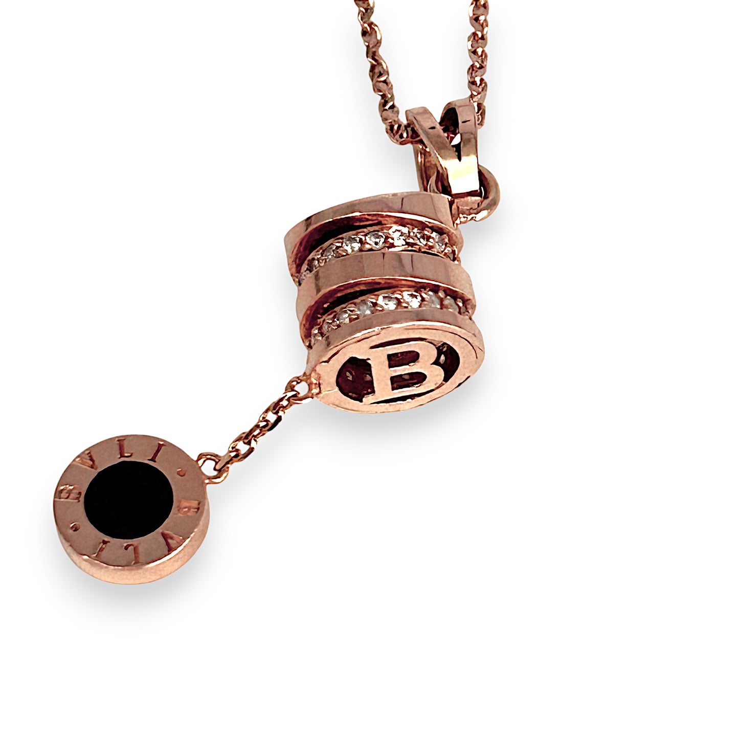 GOLD DEAL | 14ct (14K) Rose Gold 8.88g Necklace with Pendant Length 50cm