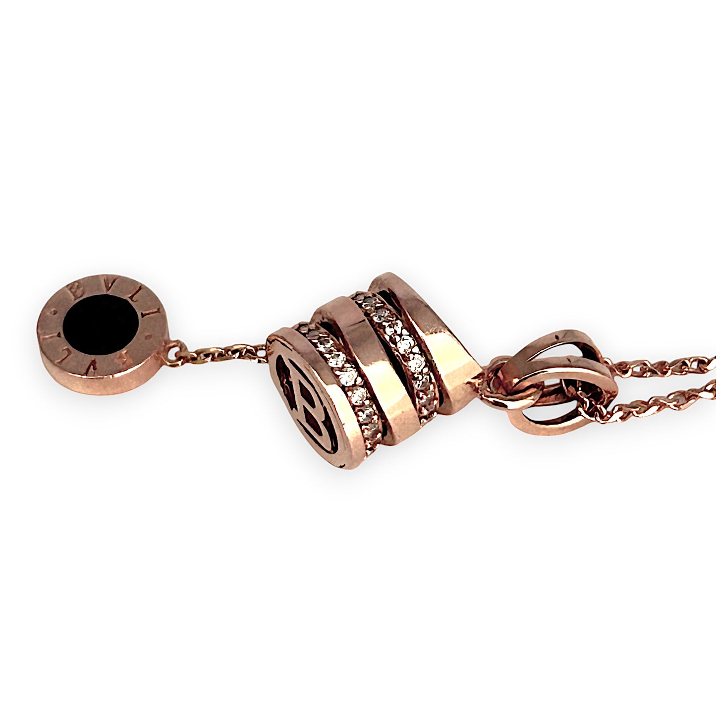 GOLD DEAL | 14ct (14K) Rose Gold 8.88g Necklace with Pendant Length 50cm