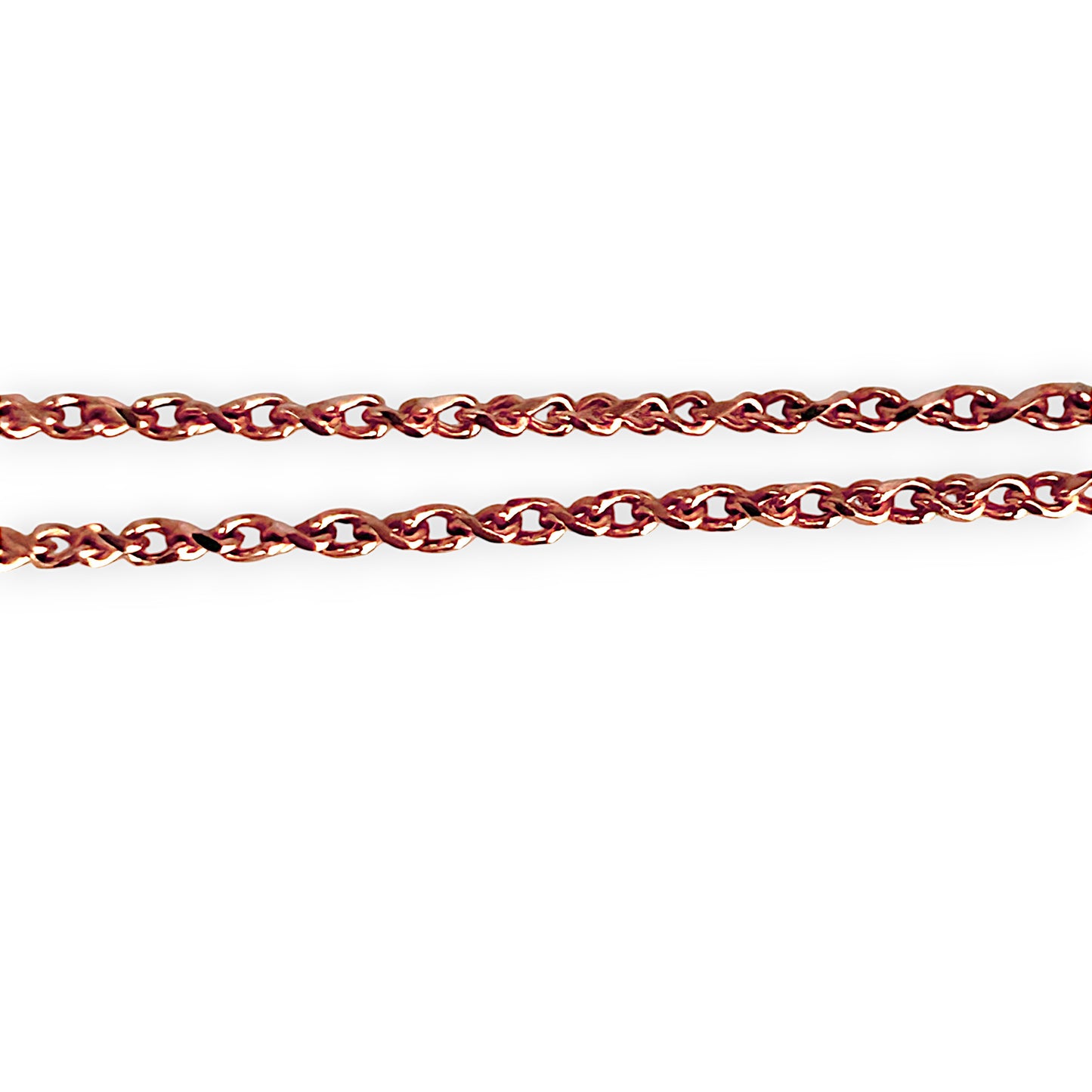 GOLD DEAL | 14ct (14K) Rose Gold 8.88g Necklace with Pendant Length 50cm