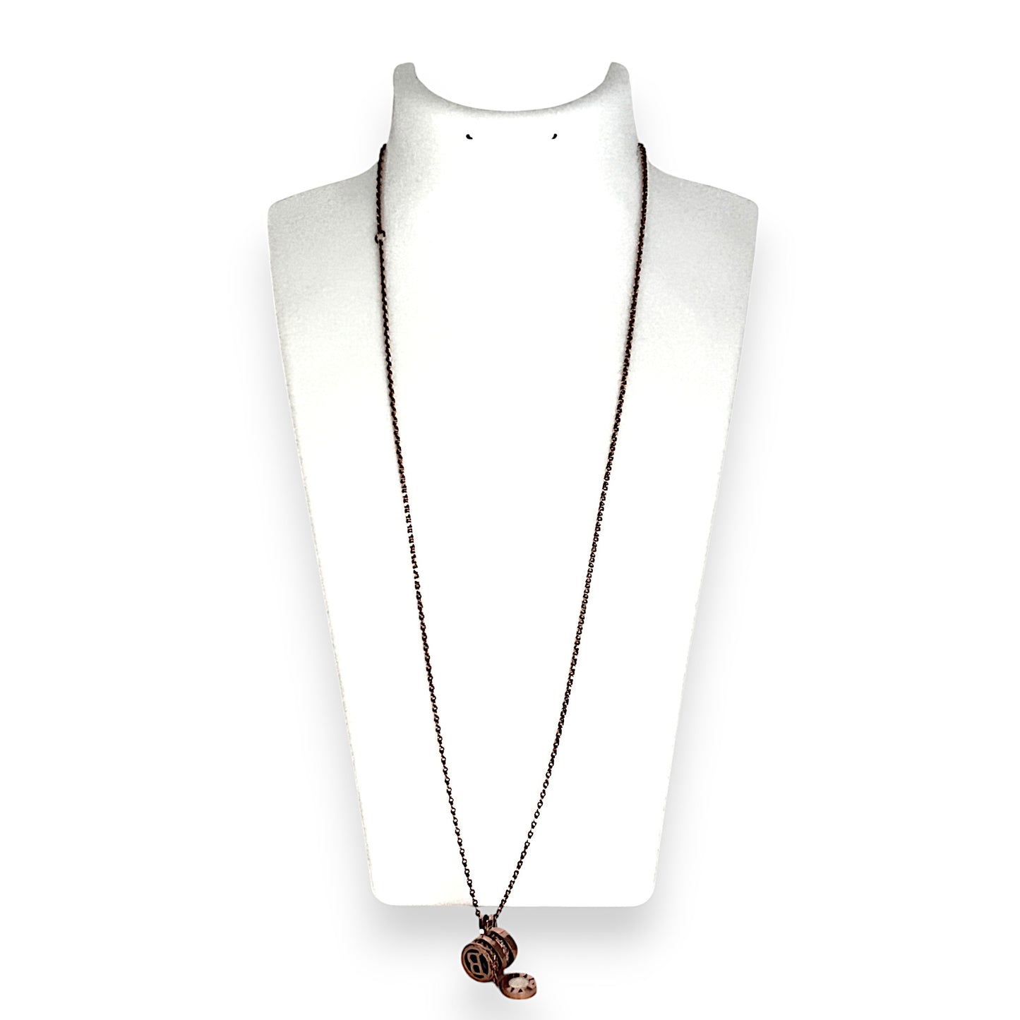 GOLD DEAL | 14ct (14K) Rose Gold 8.88g Necklace with Pendant Length 50cm