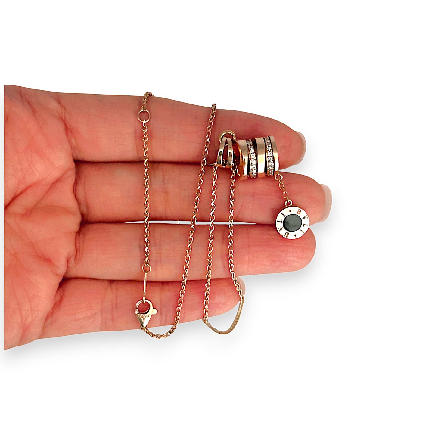 GOLD DEAL | 14ct (14K) Rose Gold 8.88g Necklace with Pendant Length 50cm