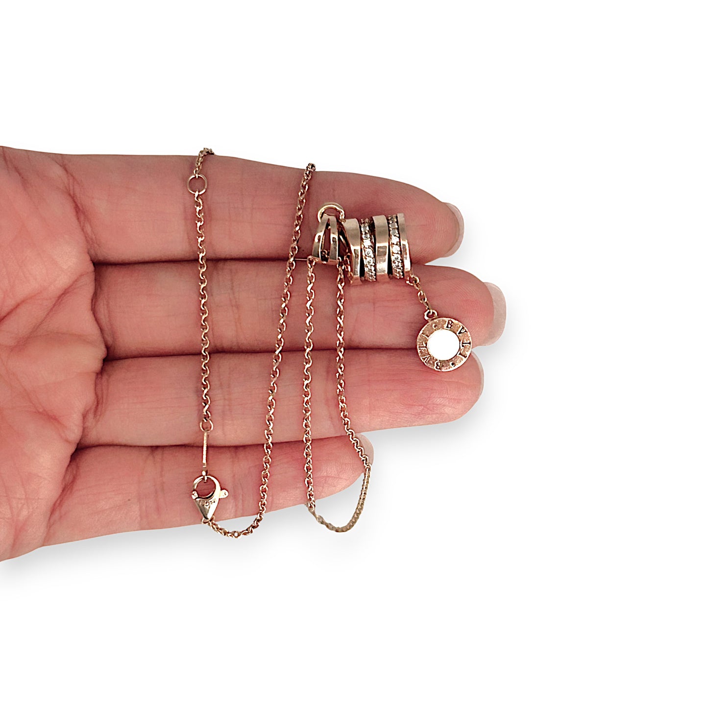 GOLD DEAL | 14ct (14K) Rose Gold 8.88g Necklace with Pendant Length 50cm