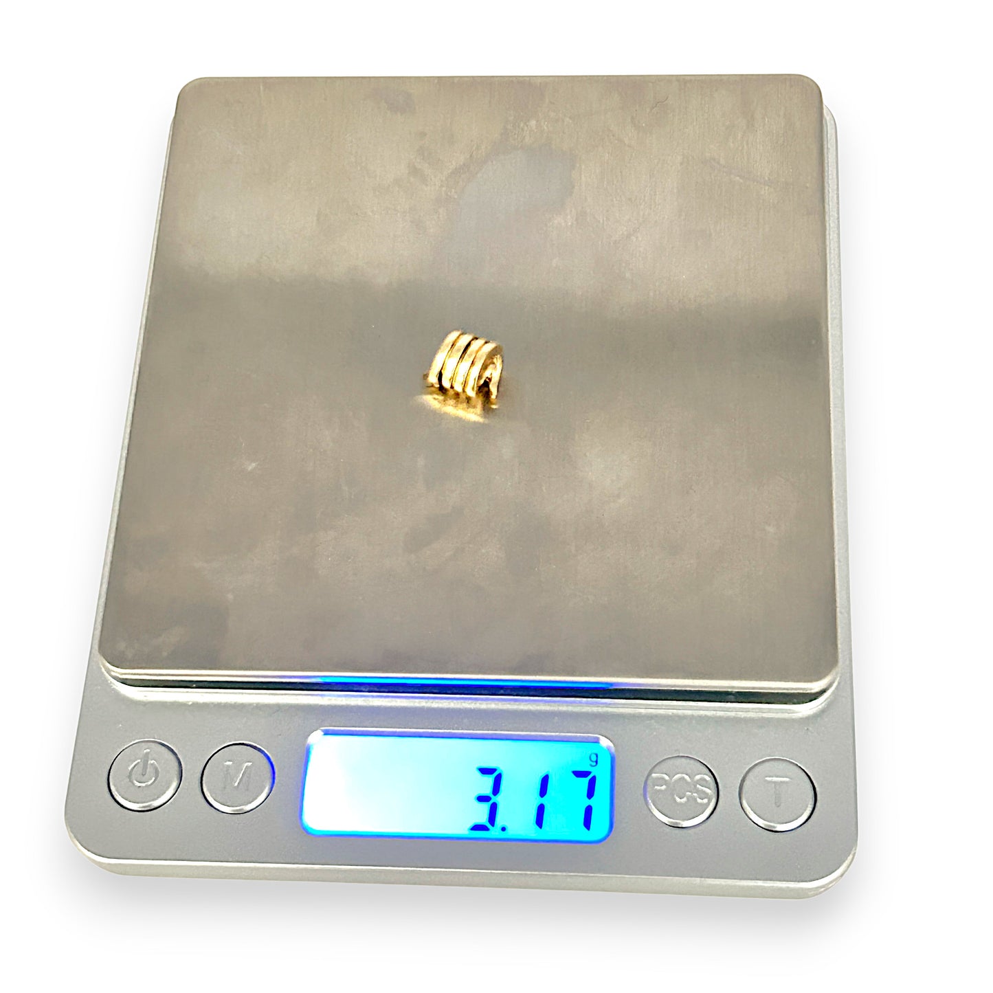 GOLD DEAL | 14ct (14K) Gold Coiled Snake Charm