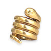 GOLD DEAL | 14ct (14K) Gold Coiled Snake Charm