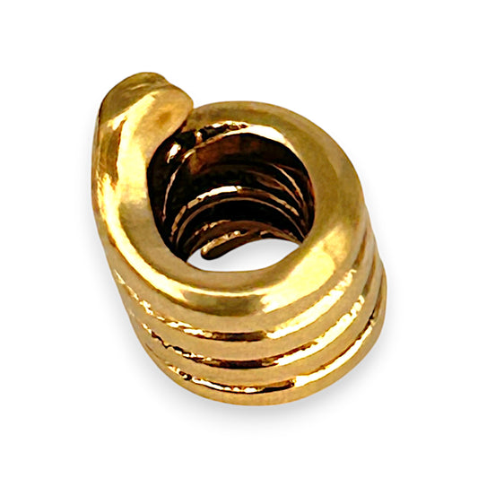 GOLD DEAL | 14ct (14K) Gold Coiled Snake Charm