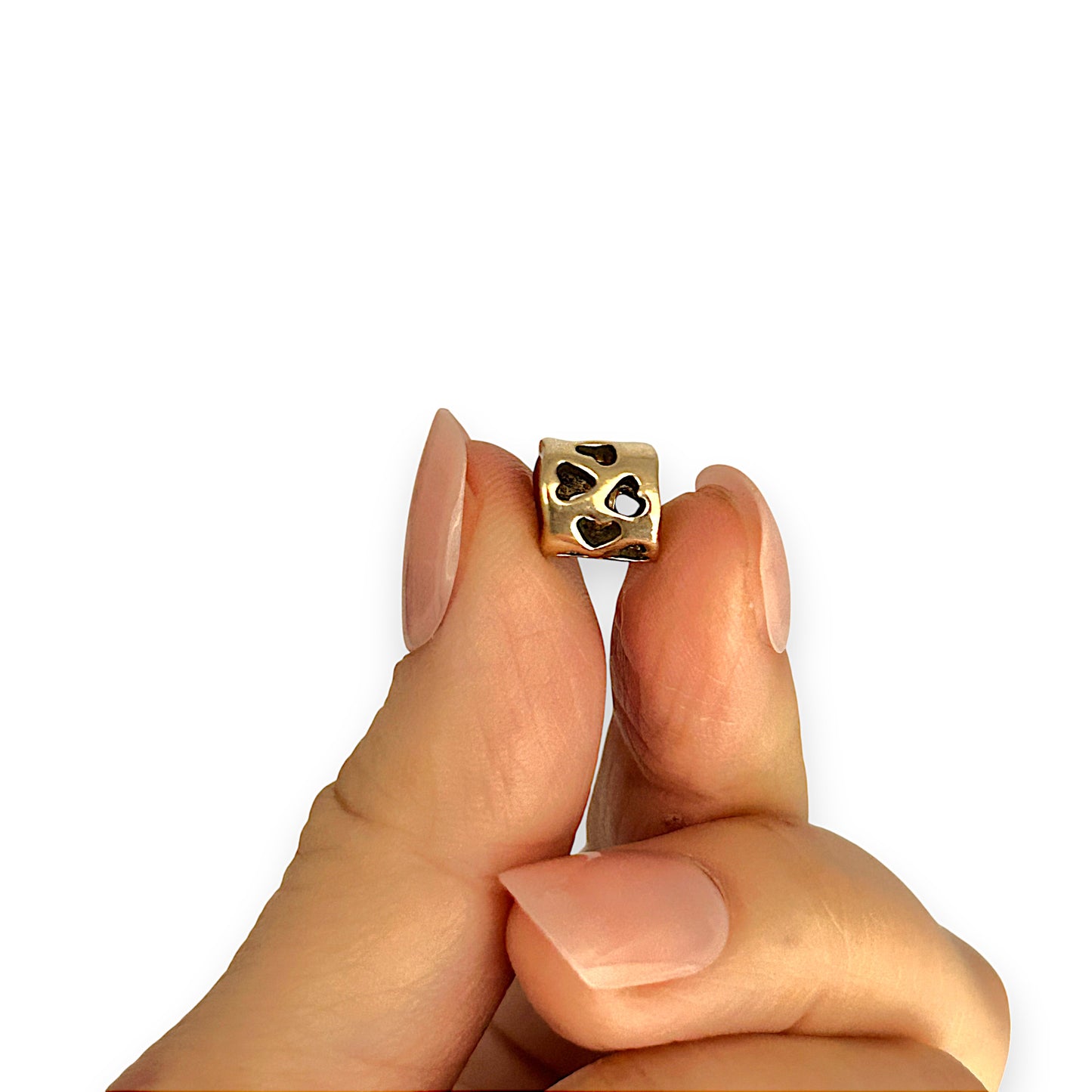 GOLD DEAL | 14ct (14K) Gold Tunnel of Love Charm